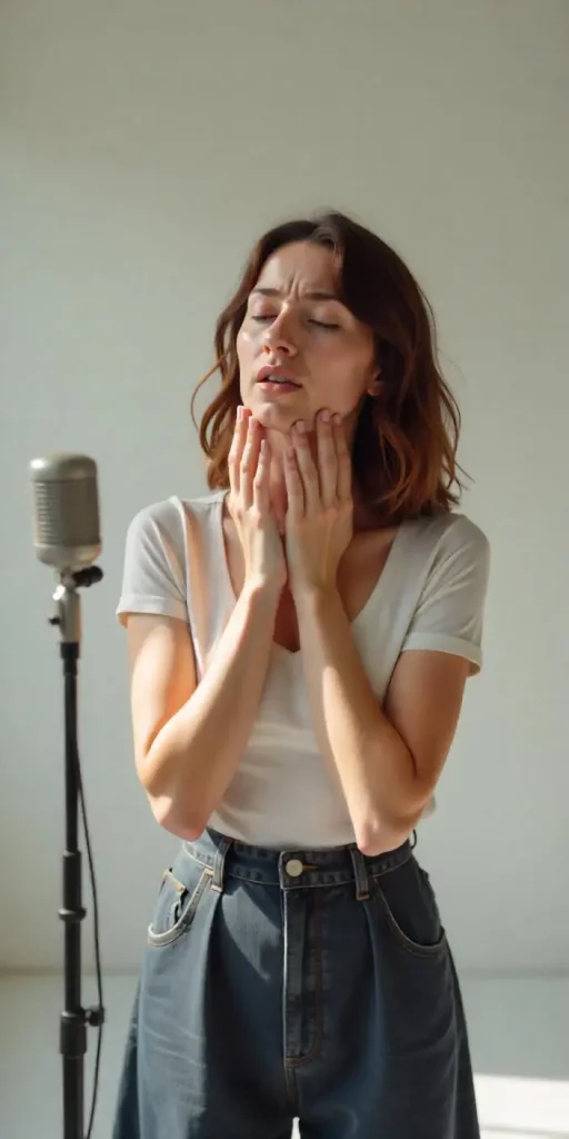 une chanteuse s'interroge sur ce qu'est la voix mixte chez elle?