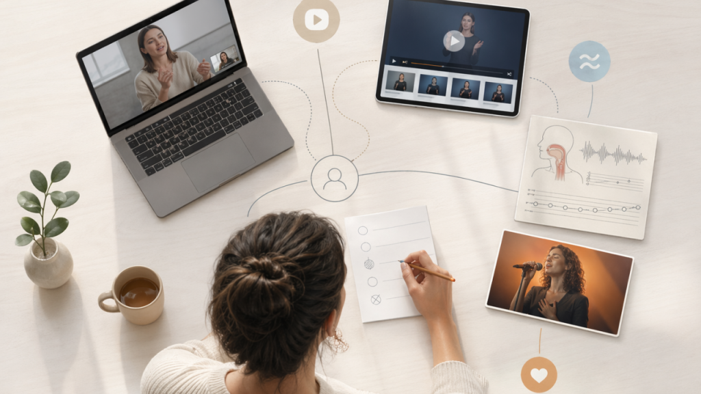 Meilleur cours de chant en ligne : comment choisir ?