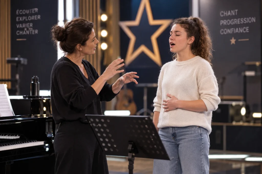 Cours de chant Star Academy : exercices et technique vocale